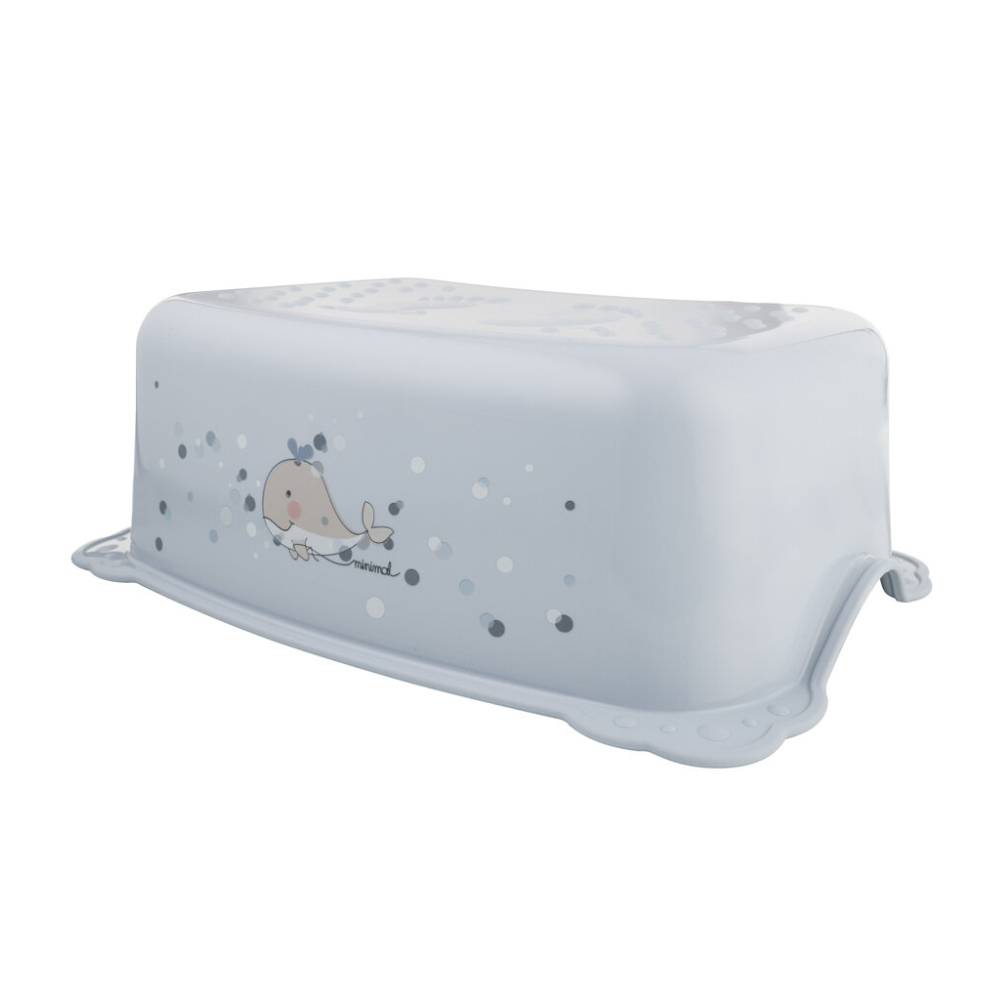 Stepenica za WC Whale MINIMAL, Satin blue - cover