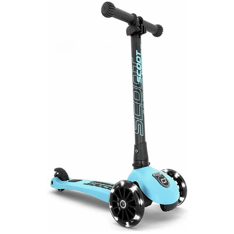 Romobil Scoot&Ride Highwaykick 3 LED Blueberry - cover