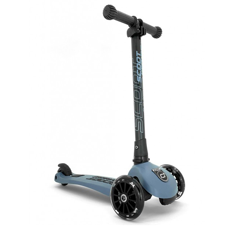 Romobil Scoot&Ride Highwaykick 3 LED Steel - cover