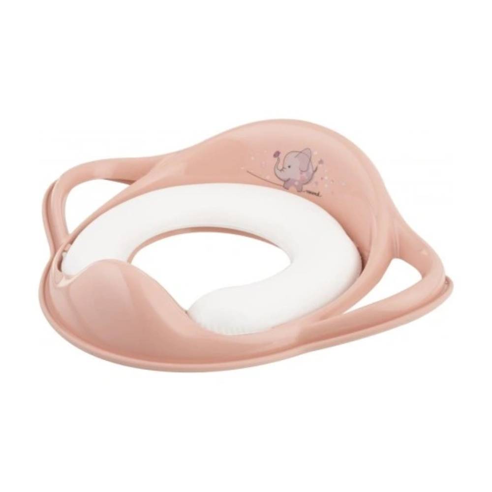 Tapecirana daska za WC Elephant MINIMAL, Peach rose - cover