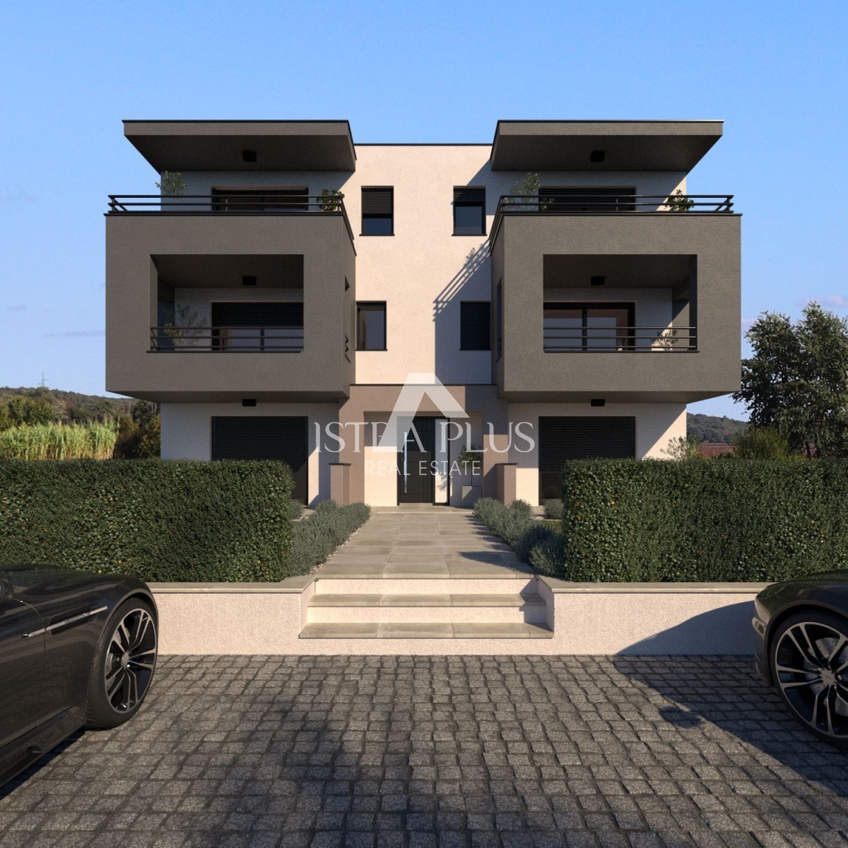 Novi stanovi- stan u prizemlju sa 230m2 dvorišta - cover