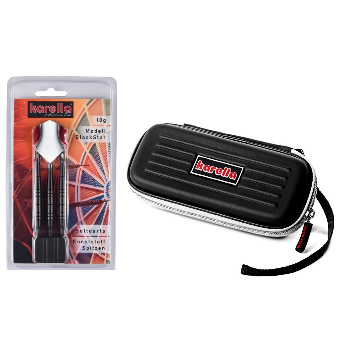 Set strelica za pikado Karella Winner s torbicom - cover