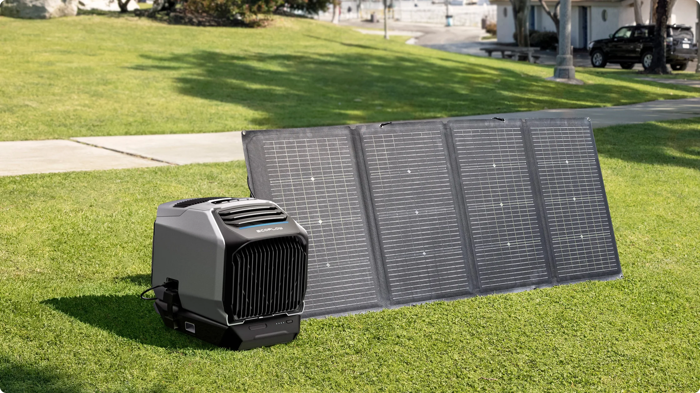 EcoFlow Wave 2 Prijenosna Klima + Dodatna Baterija + Solarni Panel 220W - cover