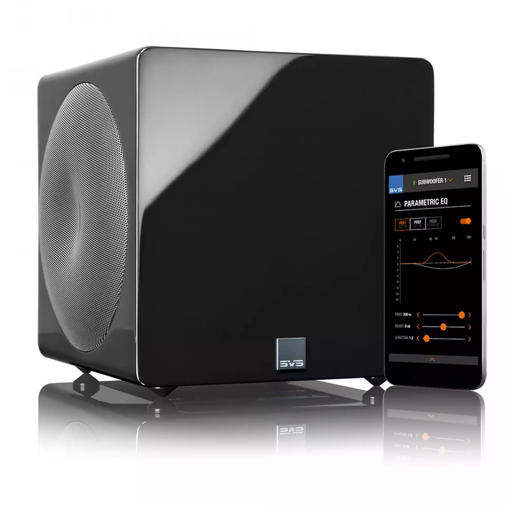 SVS 3000 Micro Piano Gloss – Subwoofer zvučnik - cover