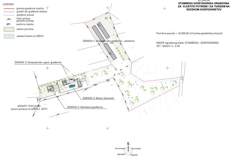 Istra, Kranjčići, građevinsko zemljište 10353m2, građevinska dozvola za izgradnju seoskog imanja - cover