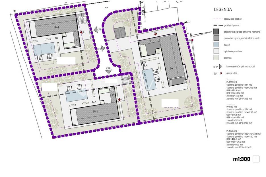 Istra, okolica Vižinade - veliko građevinsko zemljište sa dozvolama za 3 vile - cover