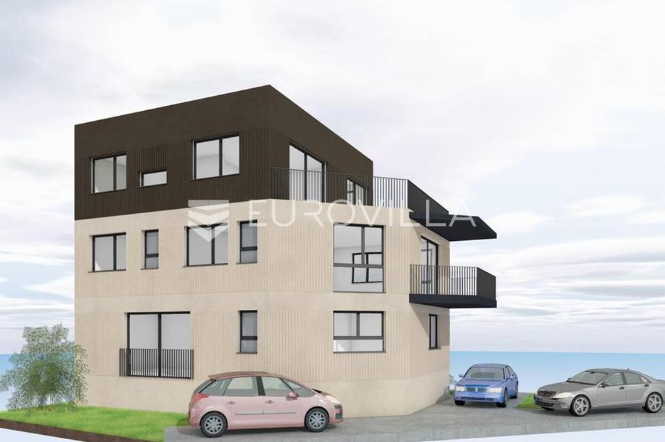 Zagreb, Borovje, četverosoban stan NOVOGRADNJA s vrtom NKP 83m2 - cover