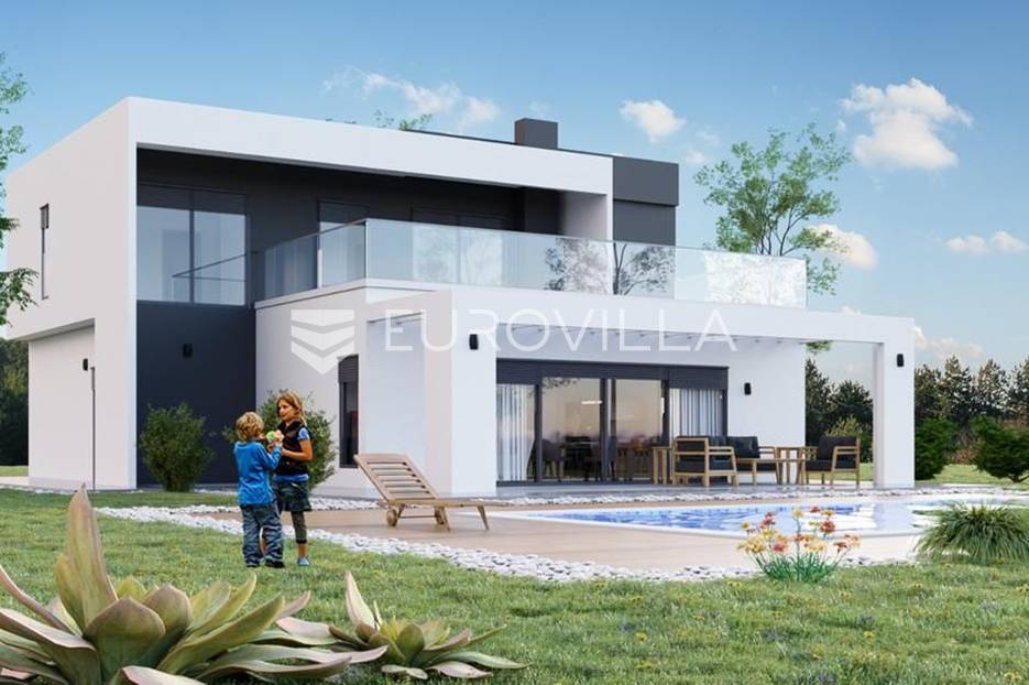 Svetvinčenat, luksuzna villa modernog dizajna - cover