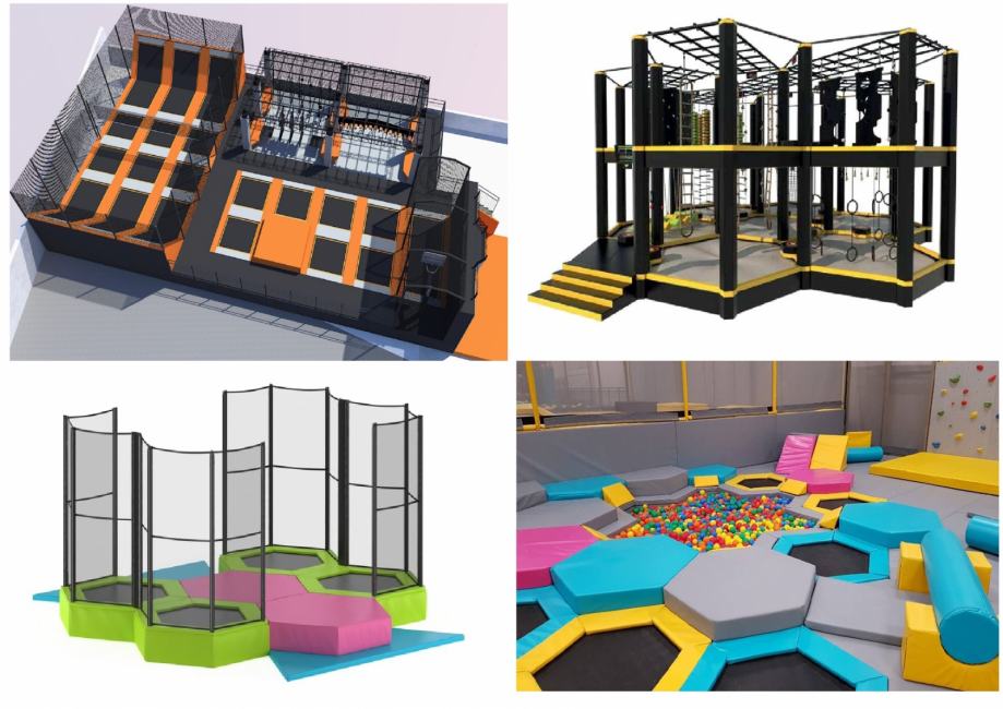 TRAMPOLIN PARK I IGRAONICE S TRAMPOLINIMA, SOFT PLAY - cover
