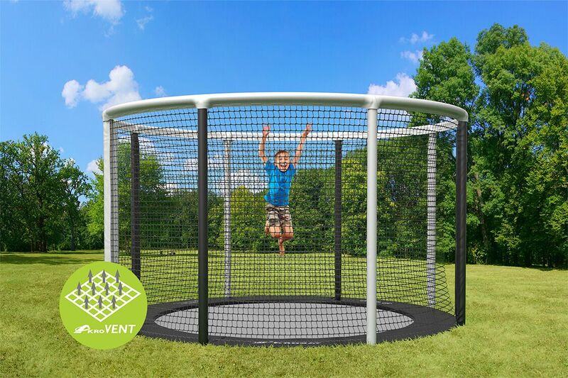 TRAMPOLIN vrhunske kvalitete, UKOPANI, Made in EU, za JAVNU UPOTREBU - cover