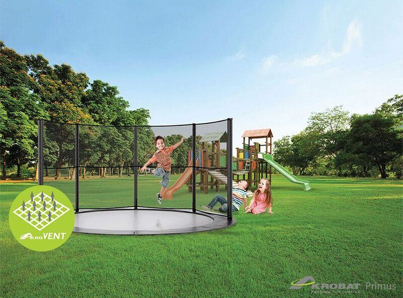 TRAMPOLIN vrhunske kvalitete, UKOPANI, Made in EU, za JAVNU UPOTREBU - cover