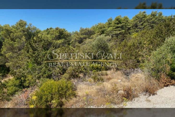 Gradevinsko zemljiste Sumartin, 250 m od mora, 1358 m2 - cover