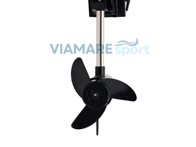 ELEKTRIČNI elektro vanbrodski MOTOR za čamac VIAMAREsport 65Lbs, 666W, 12V - cover