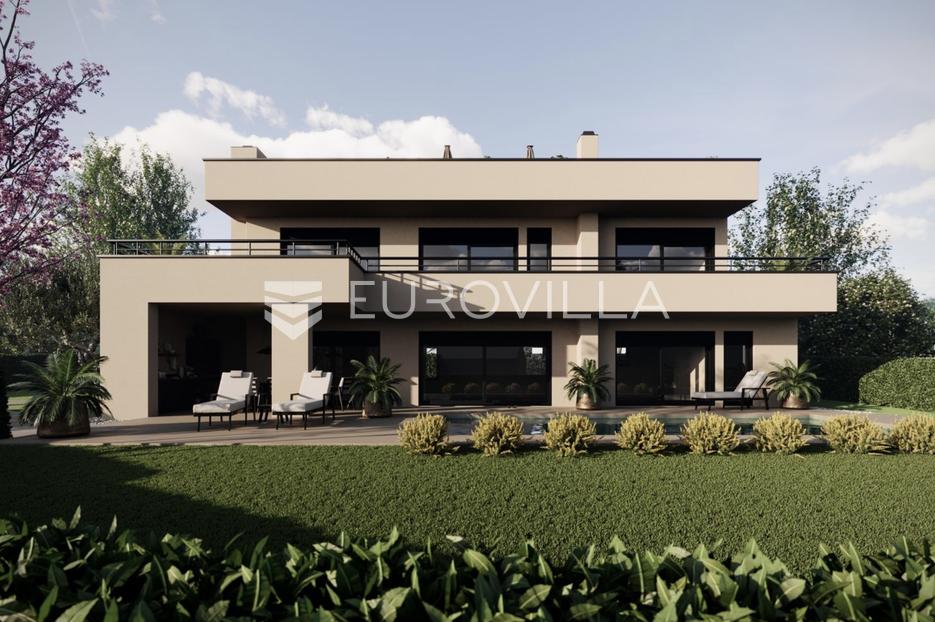 Poreč, Moderna luksuzna vila s panoramskim pogledom na more - cover