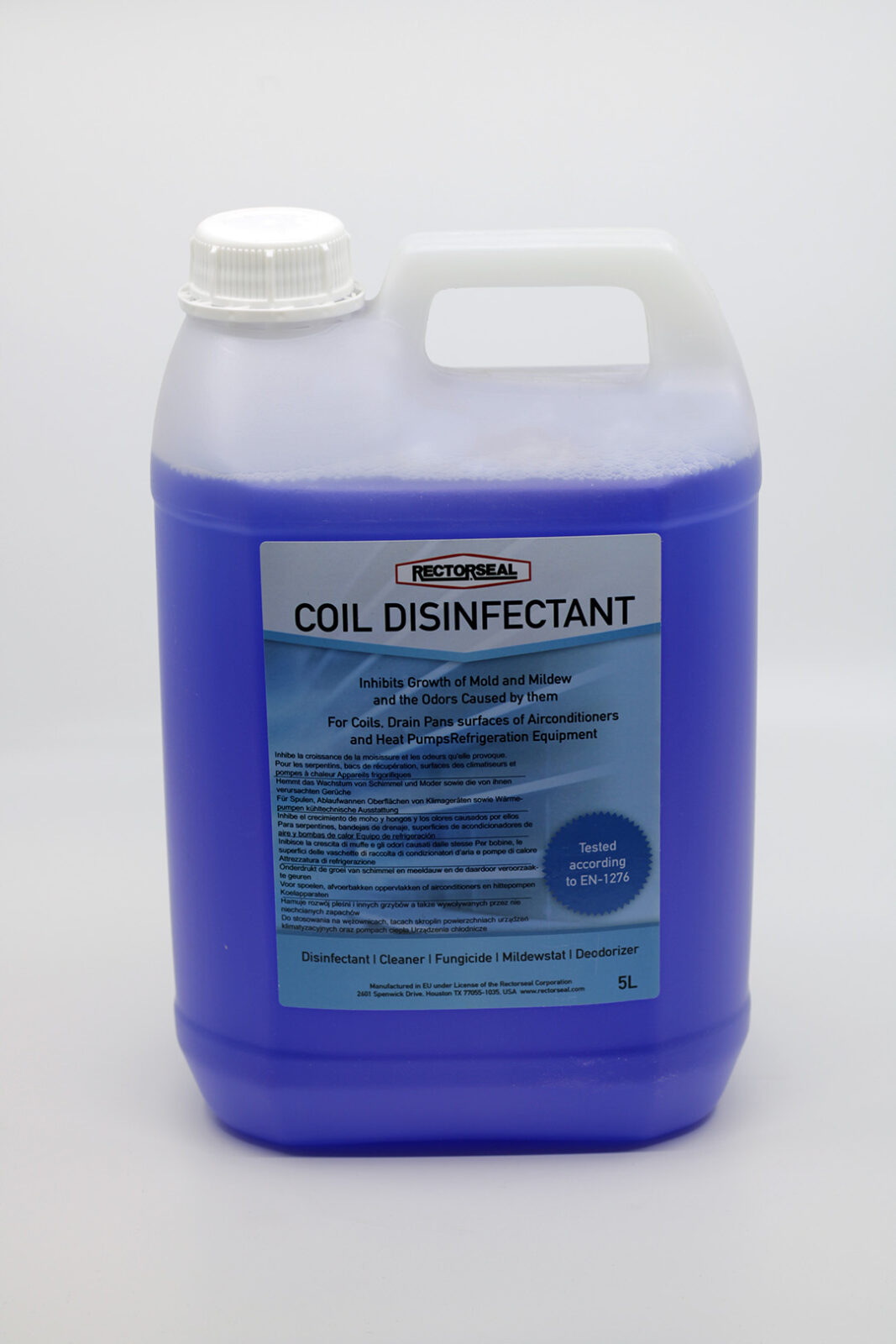 TEKUĆINA ZA DEZINFEKCIJU I ISPIRANJE COIL DISINFECTANT 5l - cover