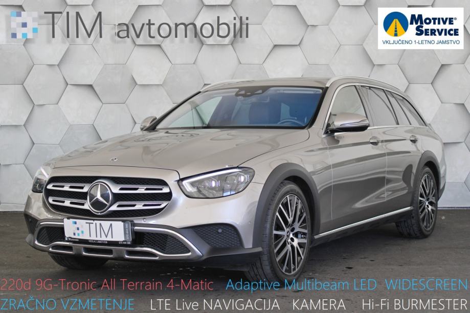 Mercedes-Benz E 220d 4Matic All-Terrain 9G-Tronic WIDESCREEN Multibeam - cover