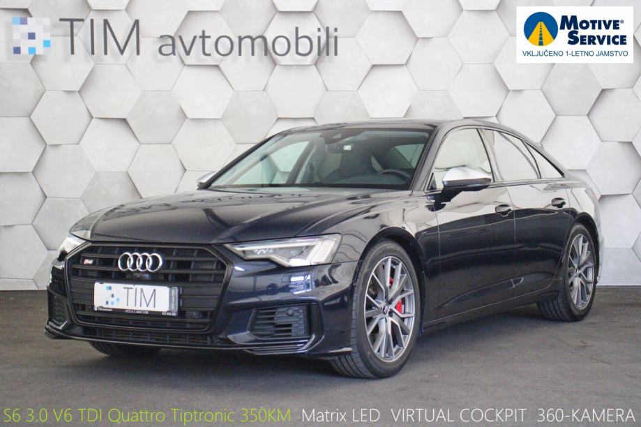 Audi S6 TDI Quattro Tiptronic 350KM MATRIX LED COCKPIT 360-KAMERA - cover