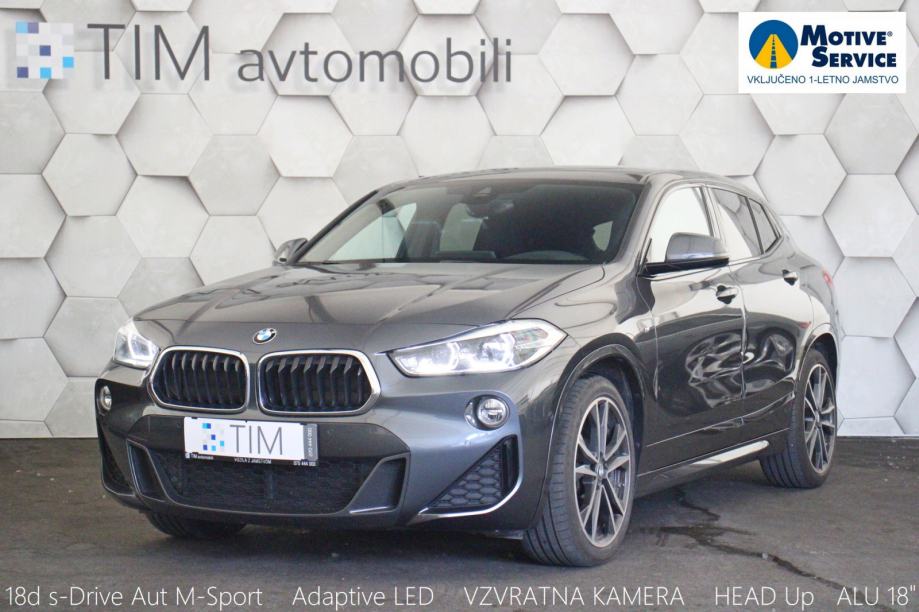 BMW serija X2 sDrive18d Adaptive LED KAMERA HEAD-Up ALU 18 - cover
