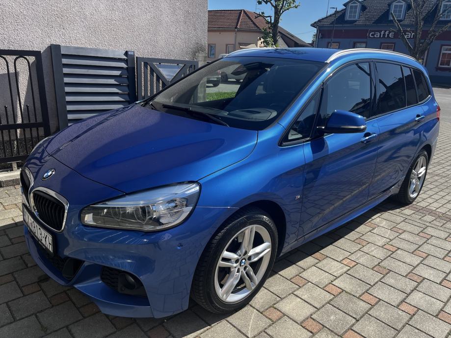 BMW 220d Gran Tourer x-Drive, M sport, LED, Navi, 7 sjedala, alu 17" - cover