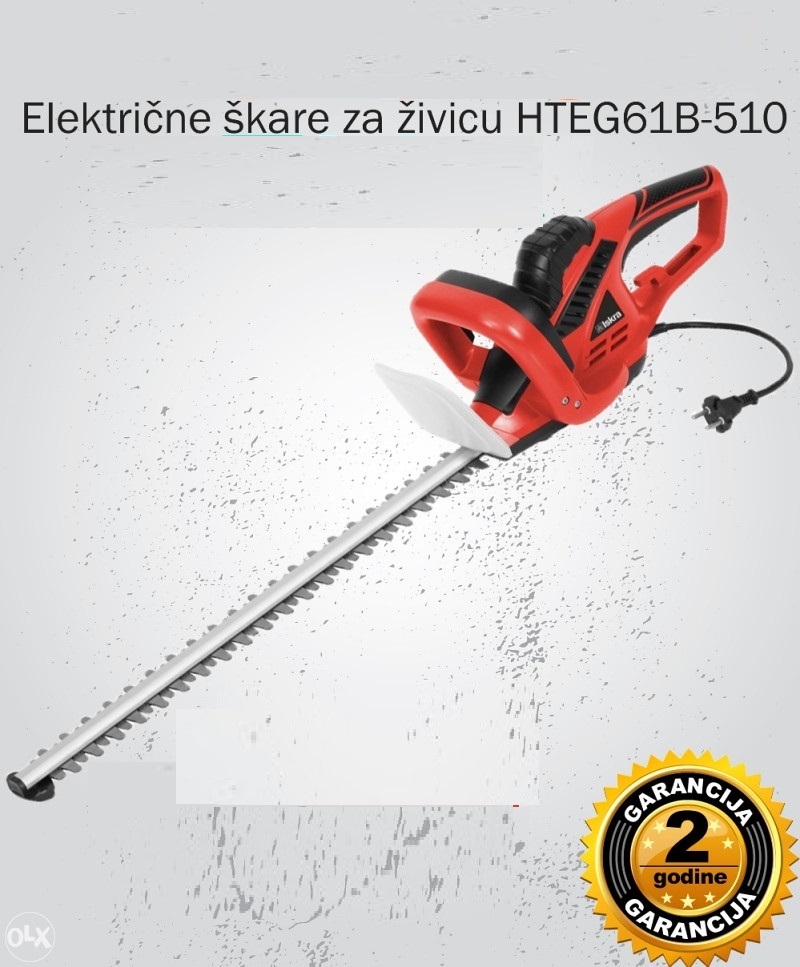 RASPRODAJA ISKRA ELEKTRIČNI TRIMER ŠKARE ZA ŽIVICU 500w + RAČUN - cover