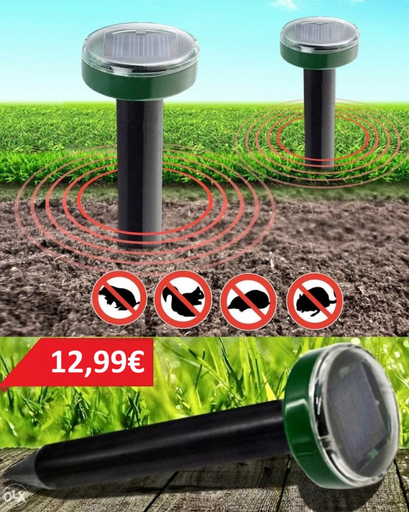 ULTRAZVUČNI SOLARNI RASTJERIVAČ ŠTETOČINA - cover