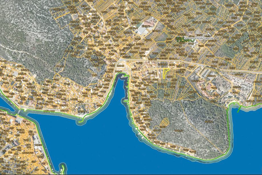 Građevinsko zemljište, Tisno, 954 m2 - cover