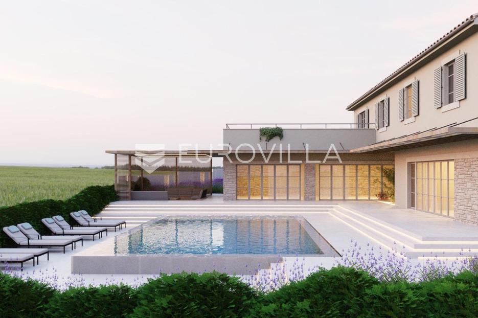 Istra, Buje, luksuzna vila za odmor s predivnim pogledom na more - cover