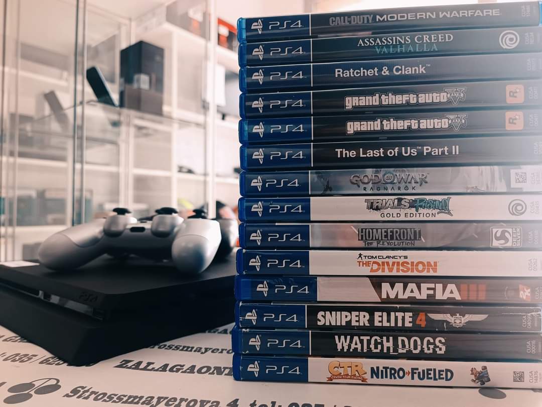 Igrice za PS4 - cover