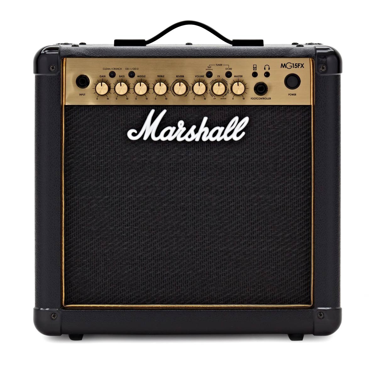 MARSHALL MG15GFX GOLD 15W GUITAR COMBO - cover