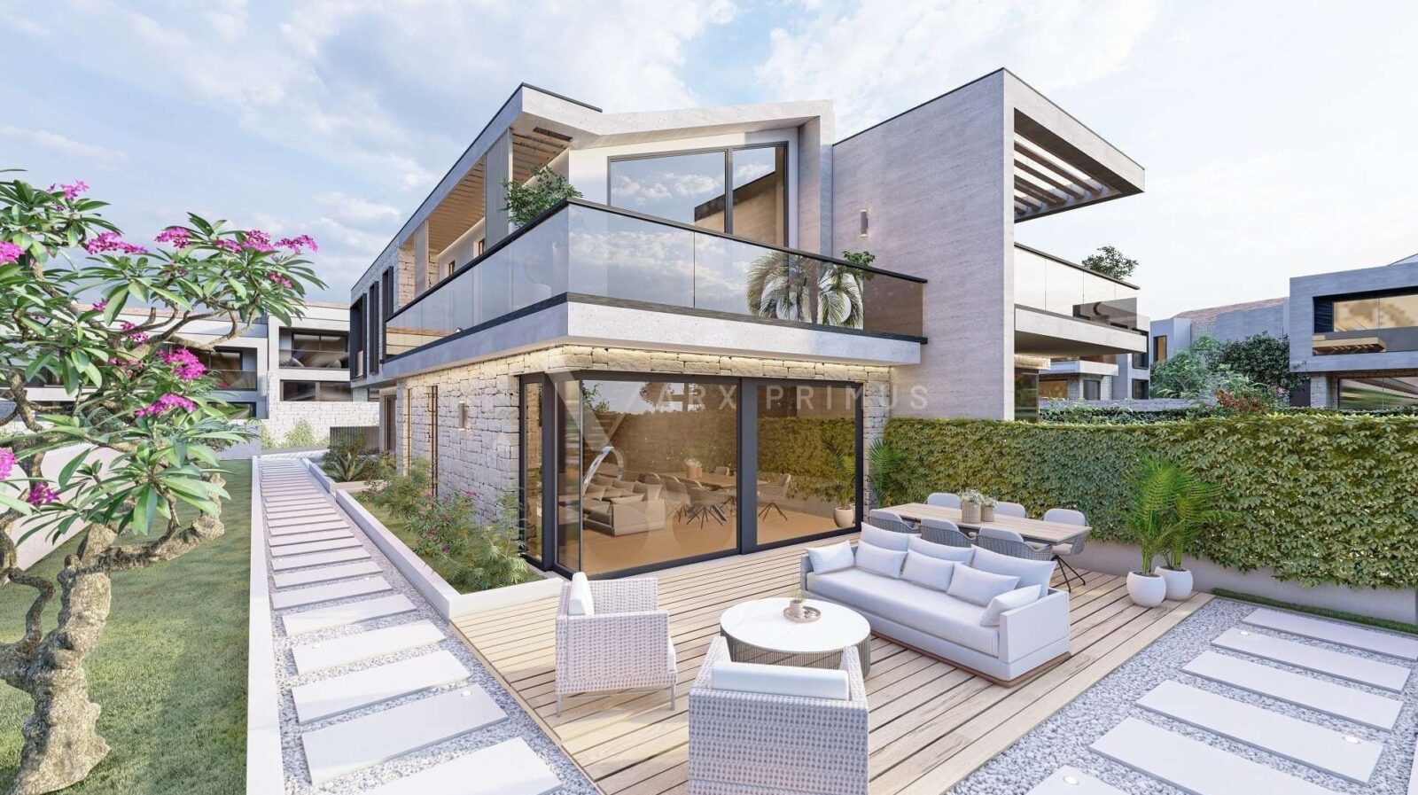 Vila moderne arhitekture s bazenom u blizini mora, Umag - cover