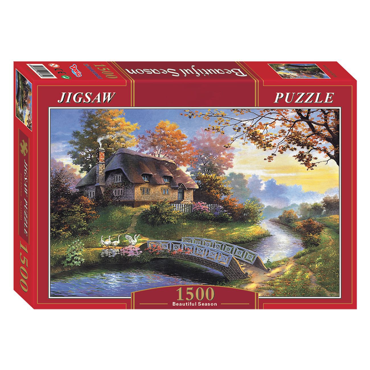 Puzzle / Slagalica Beautiful Season 1500 kom - cover