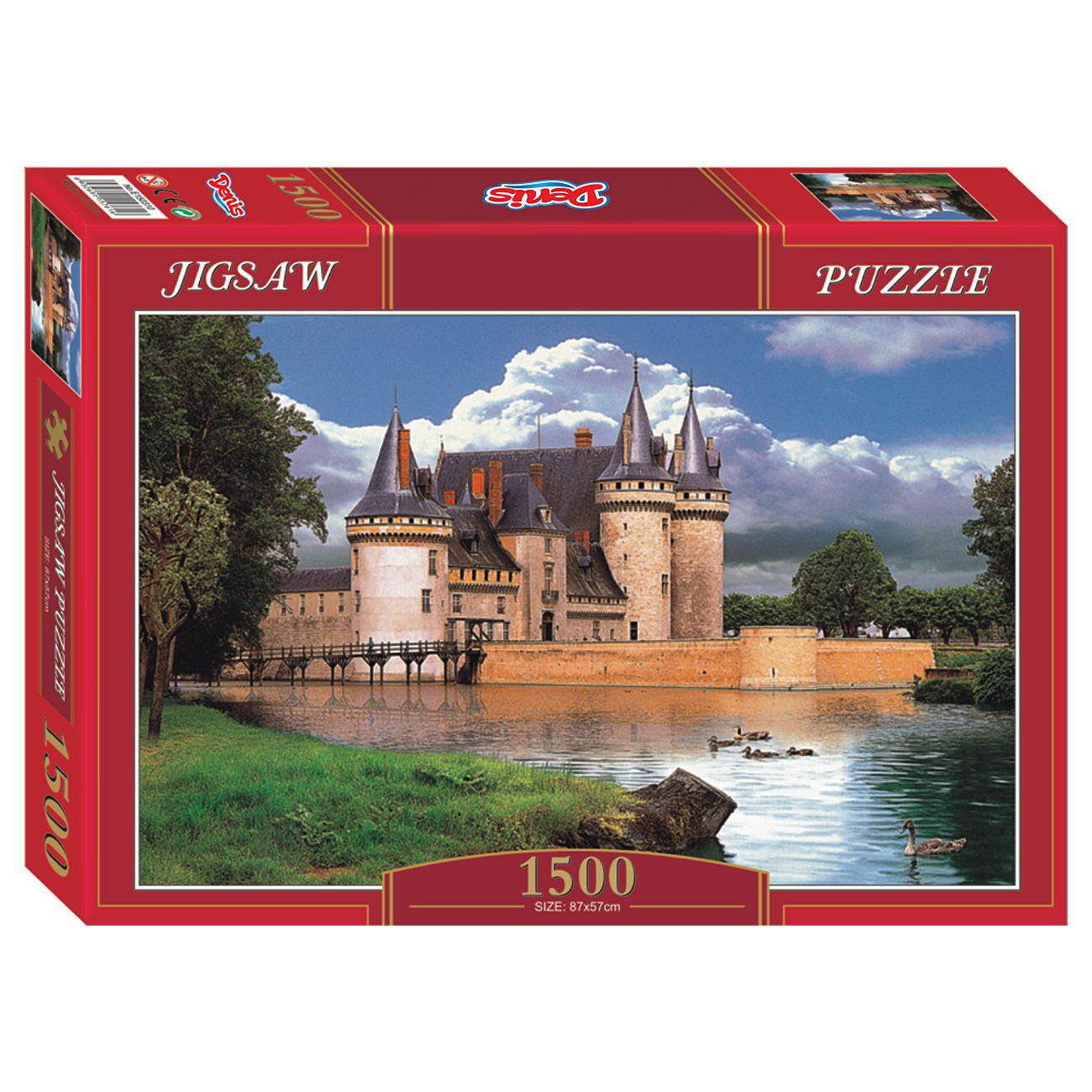 Puzzle / Slagalica Srednjovjekovne utvrde 1500 kom - cover
