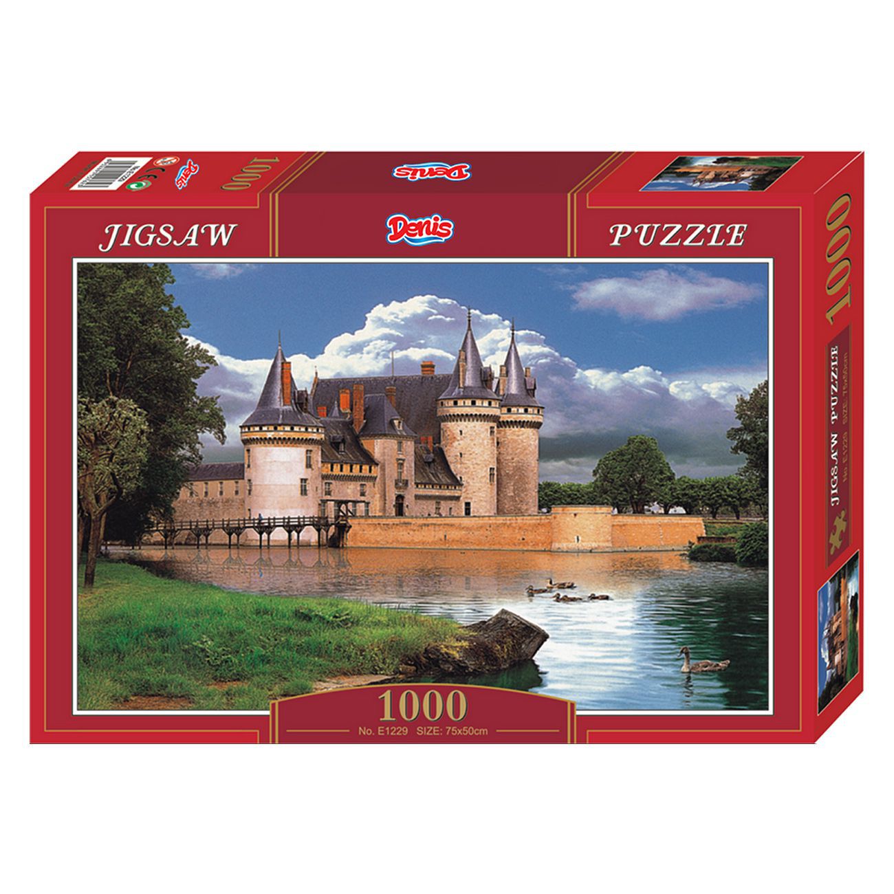 Puzzle / Slagalica Srednjovjekovne utvrde 1000 kom - cover