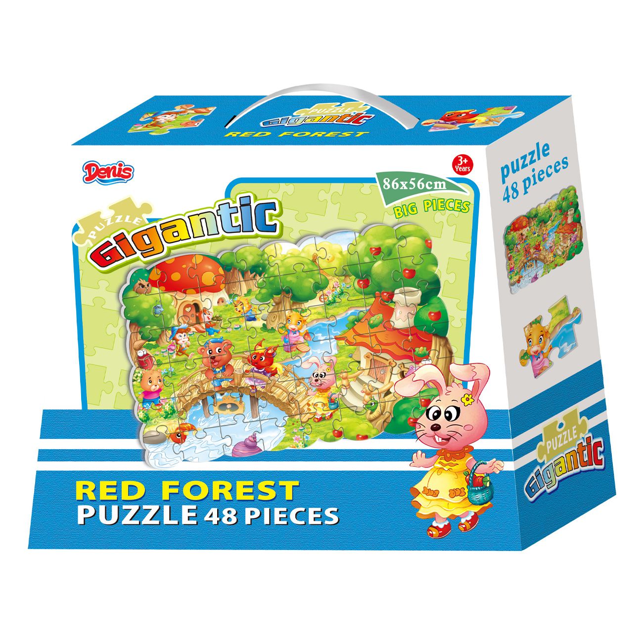 Puzzle / Slagalica Crvena šuma Gigantic 48 kom - cover