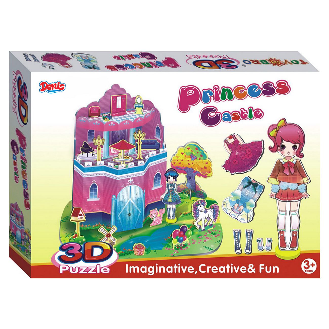 3D Puzzle / Slagalica Princezin dvorac - cover