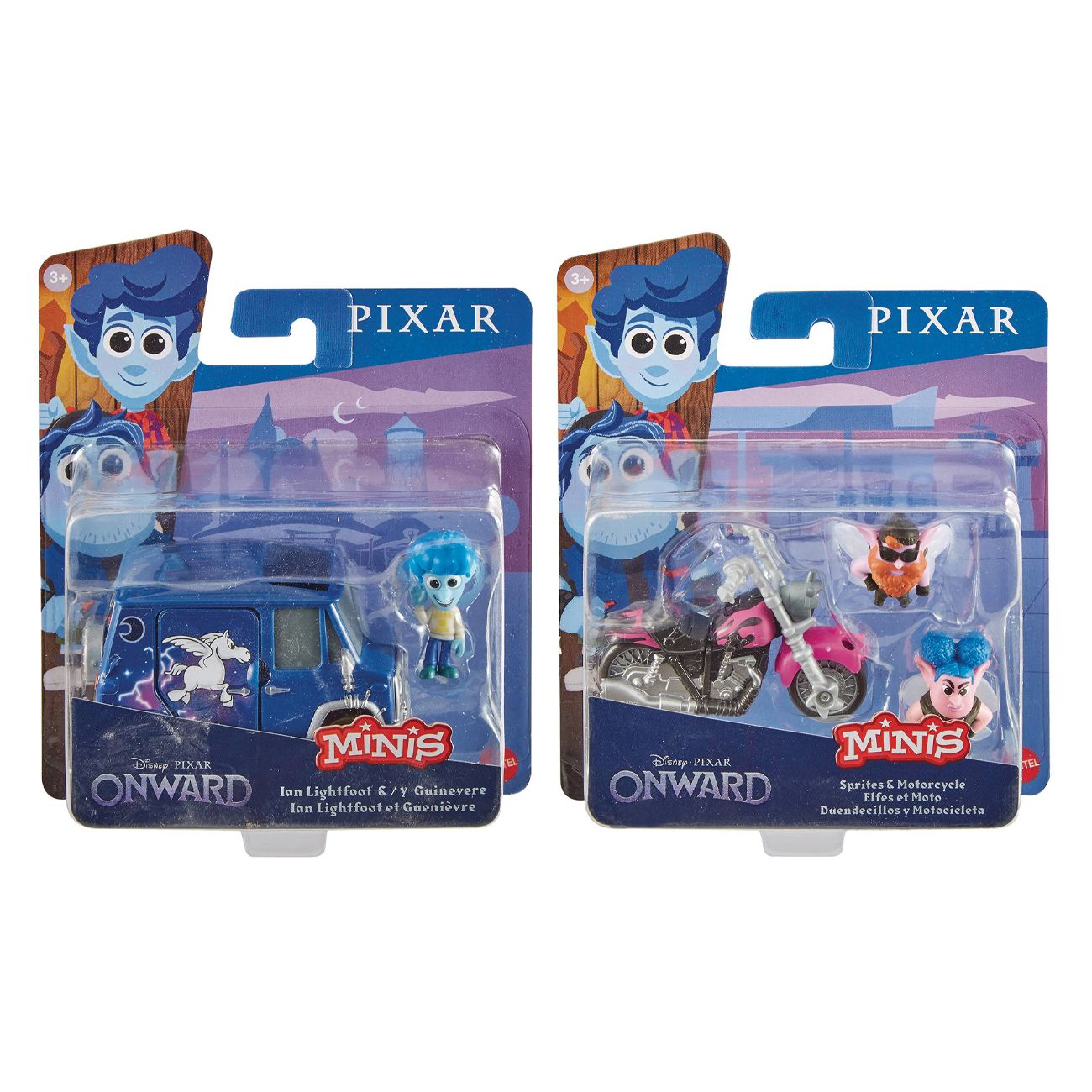 Pixar Onward Minis figure i vozila - cover