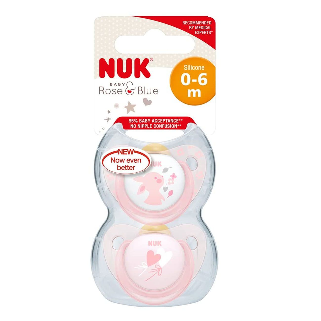NUK Trendline Rose duda varalica 2u1 - cover