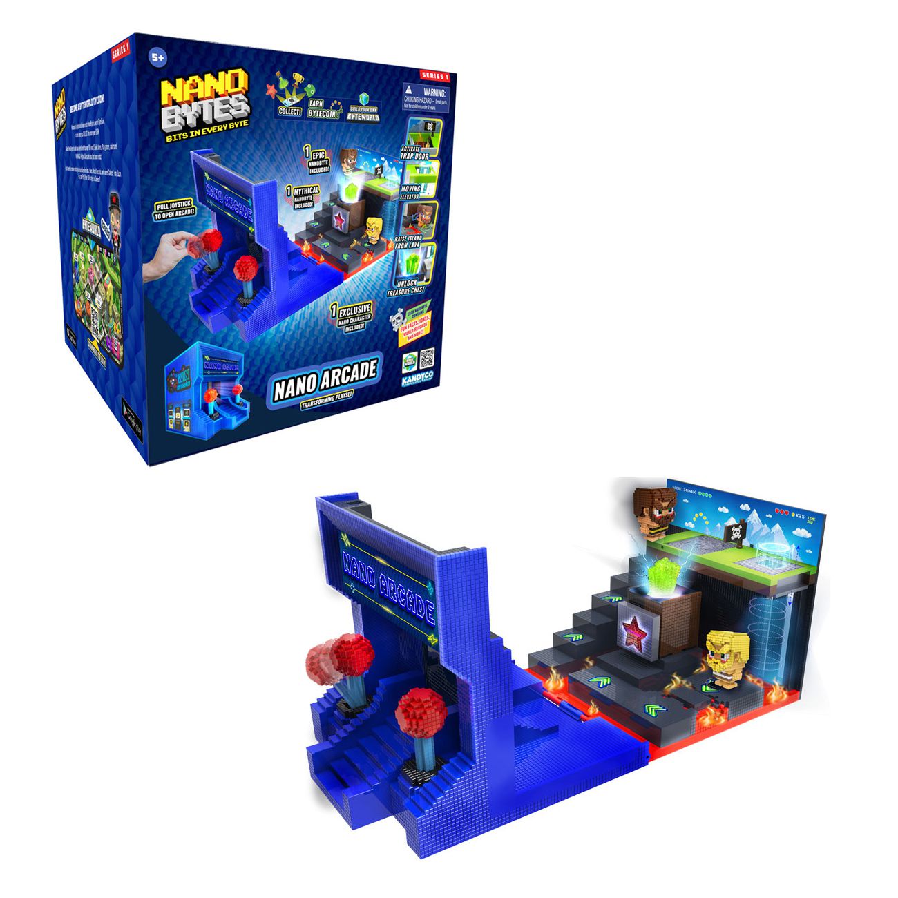 Nanobytes Nano Arcade set za igru - cover