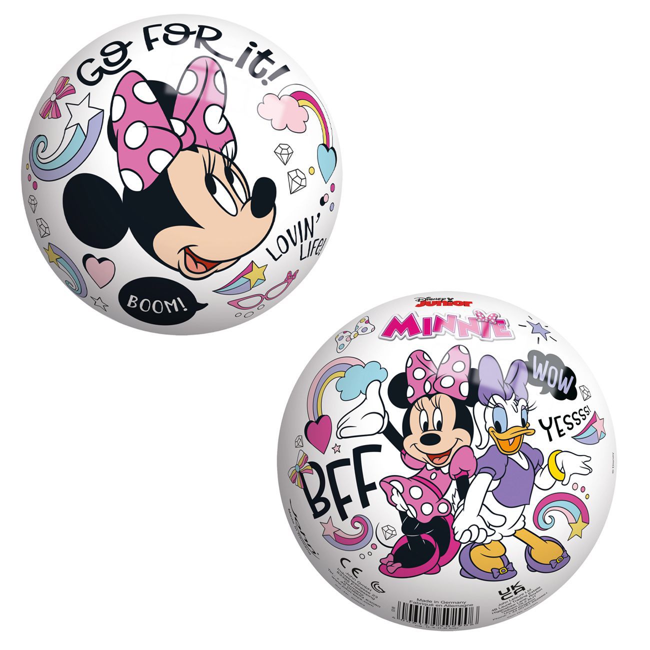 Lopta Minnie Mouse 13 cm, sorto - cover
