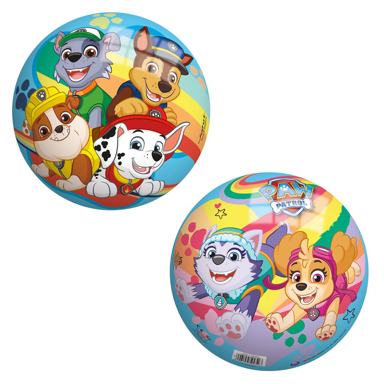 Lopta Paw Patrol 23 cm, sorto - cover