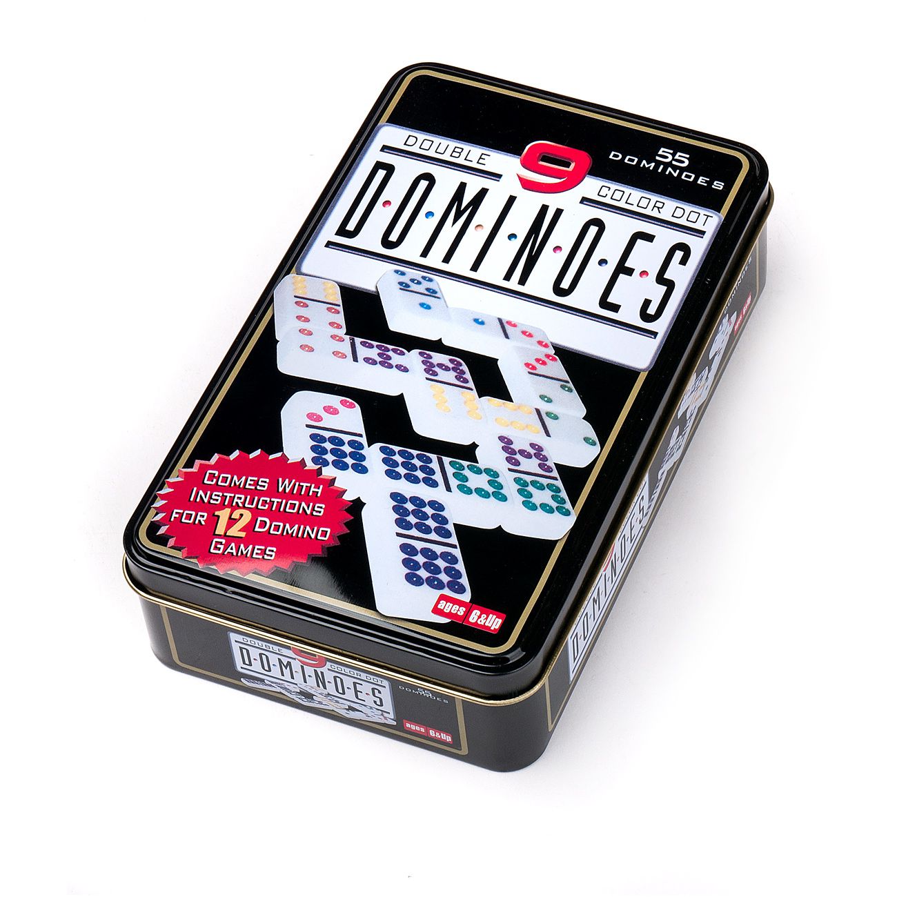 Igra Domino 55 kom u boji - cover