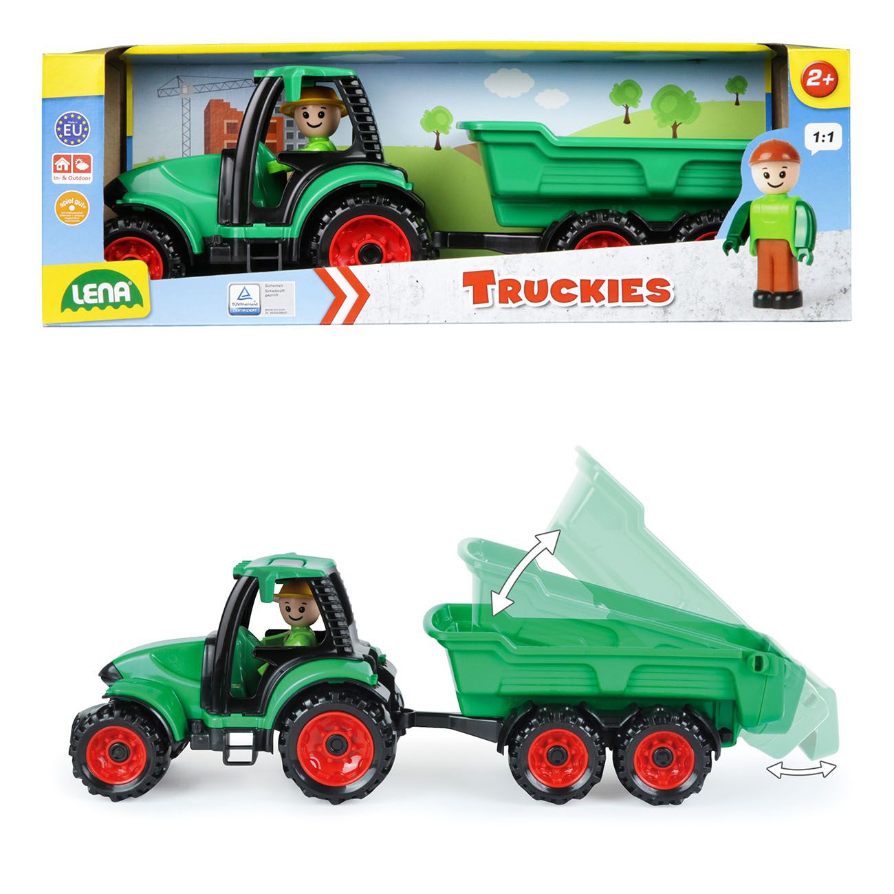 LENA, Truckies, traktor s prikolicom - cover