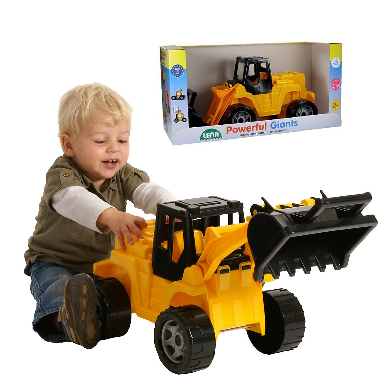 LENA, Giga Trucks, utovarivač s žlicom - cover