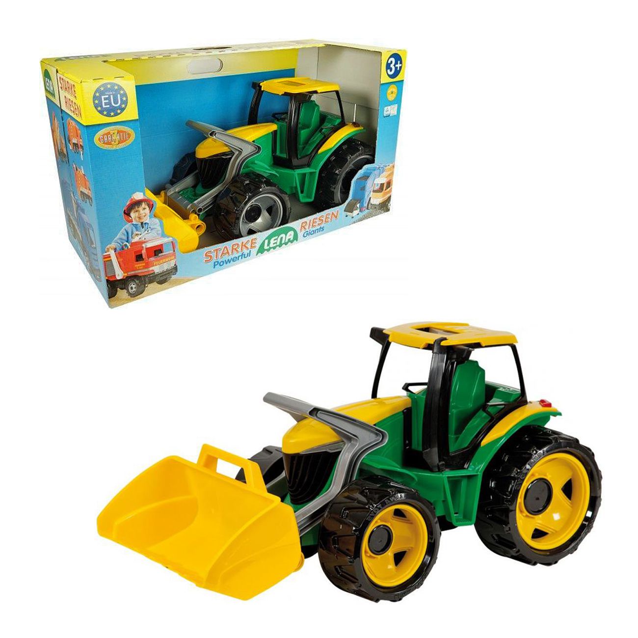 LENA, Giga Trucks, traktor s prednjom žlicom - cover