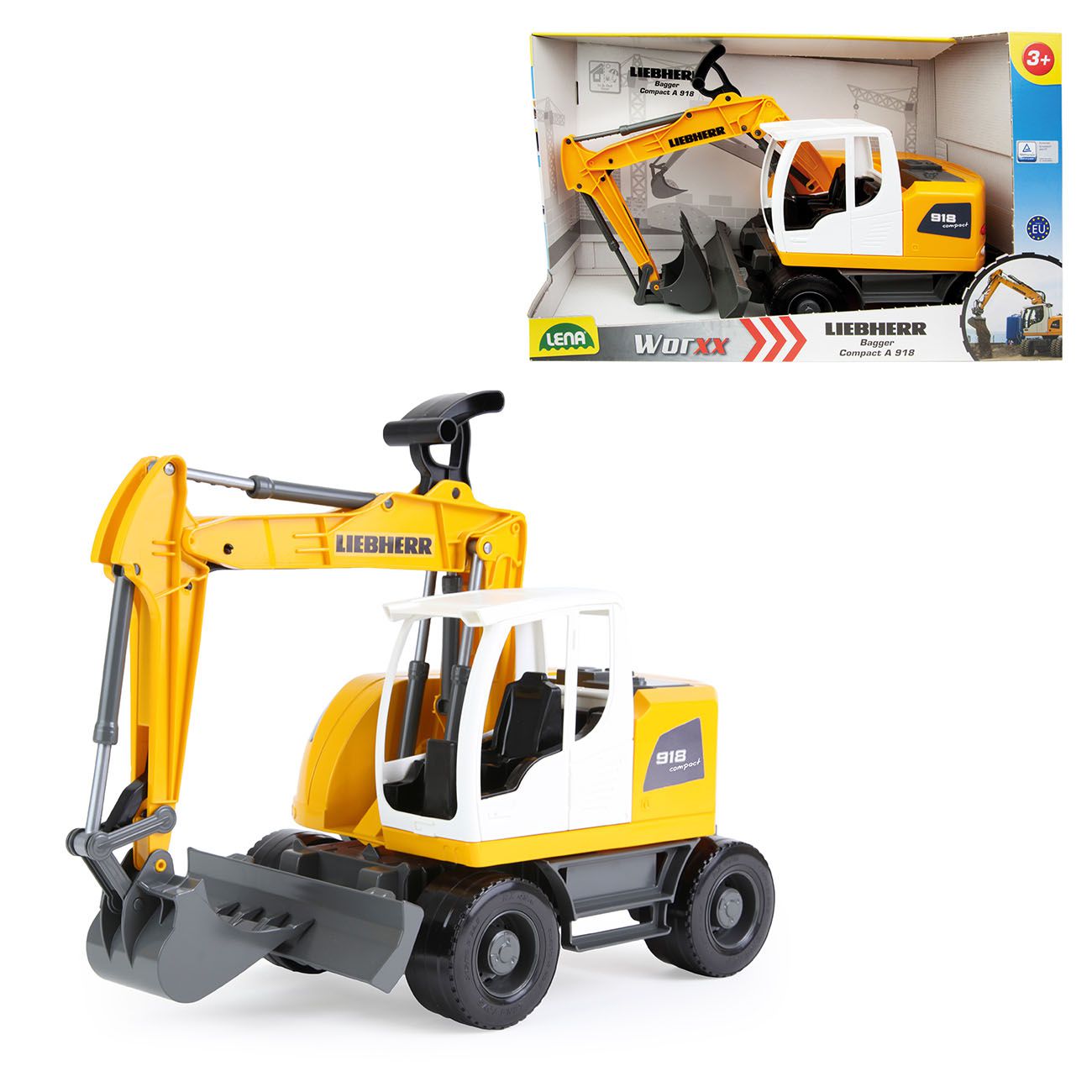LENA, Worxx, bager Liebherr A918 Litronic - cover