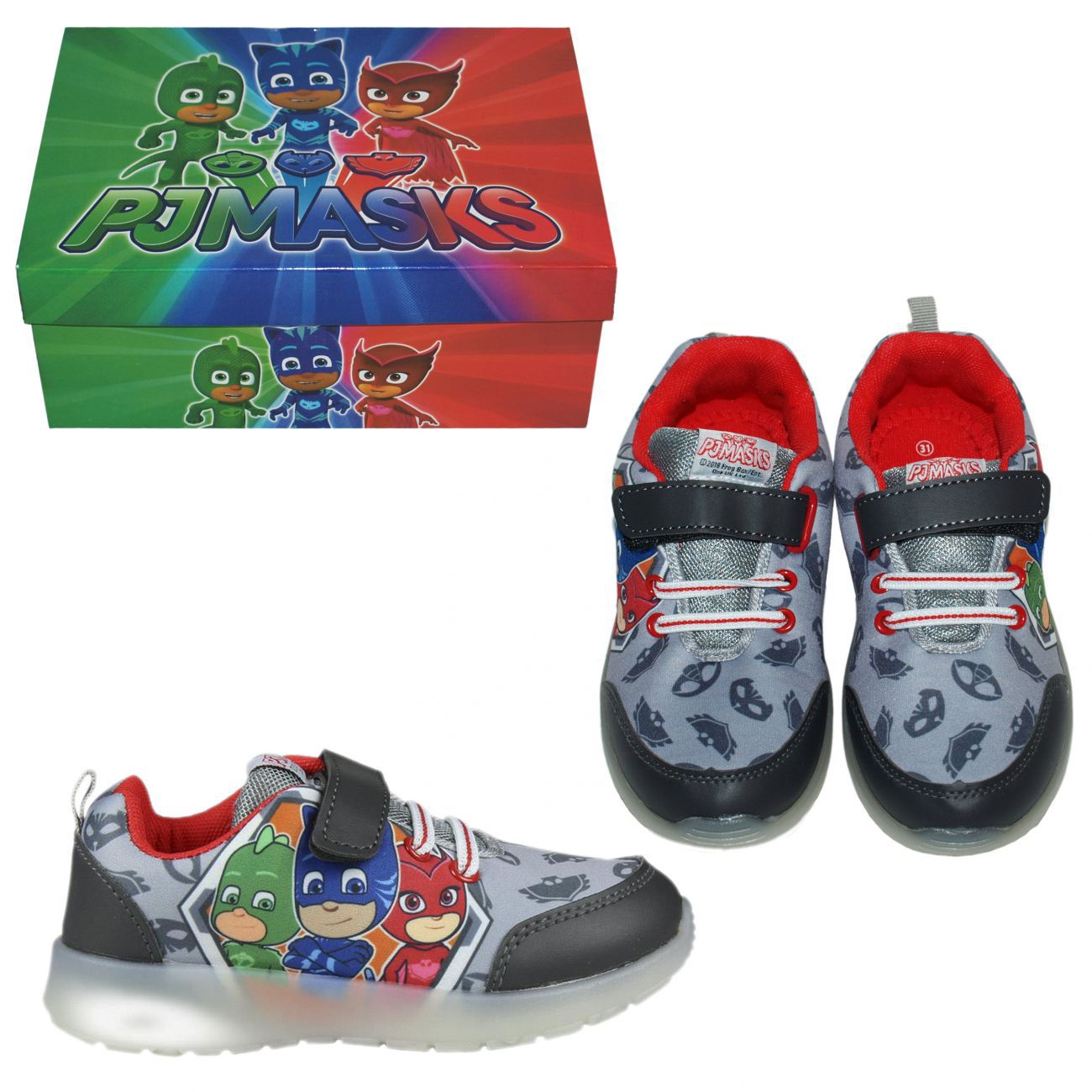 Svjetleće Tenesice PJ Masks 24-31 - cover