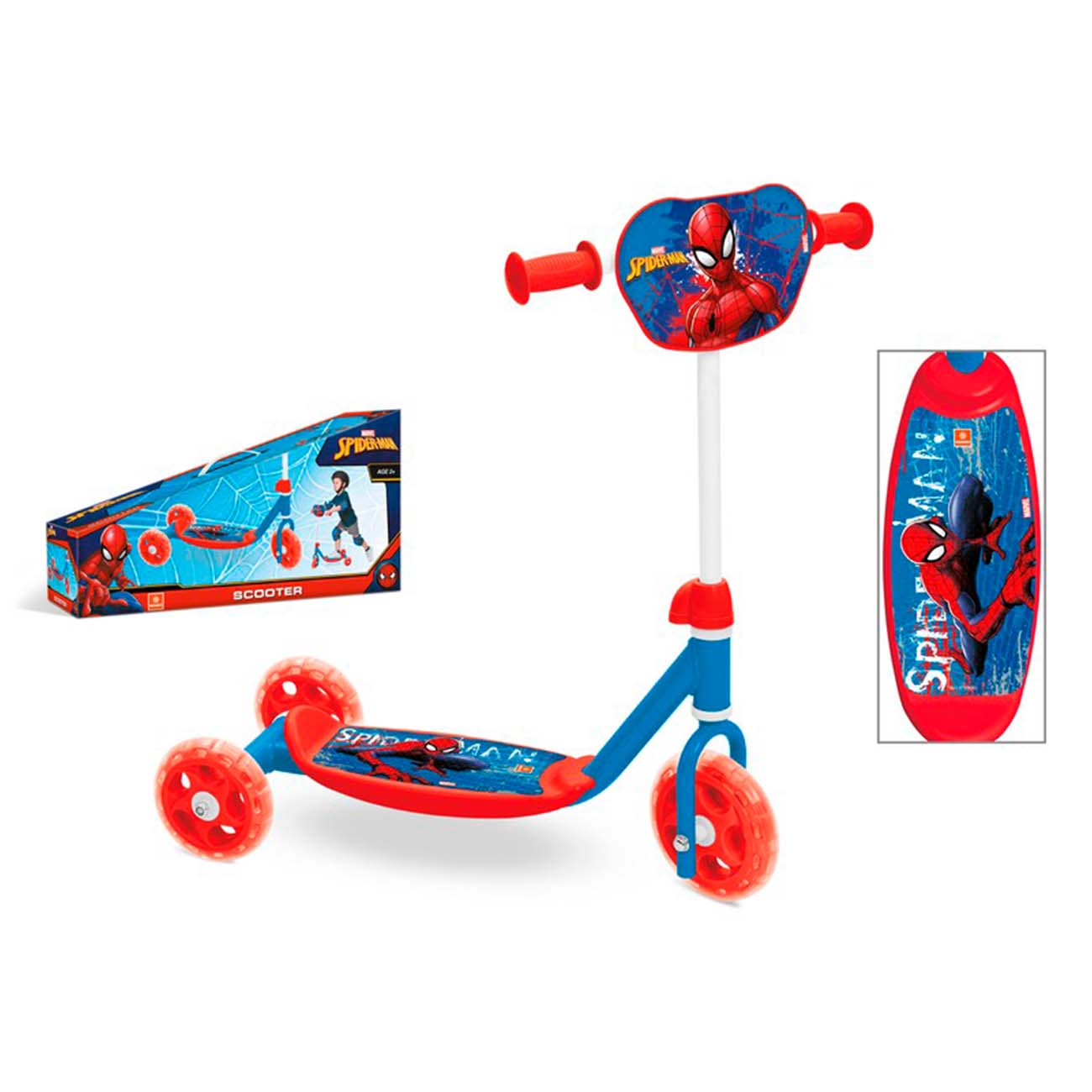Romobil 3 kotača, Spiderman, Ben 10 - cover