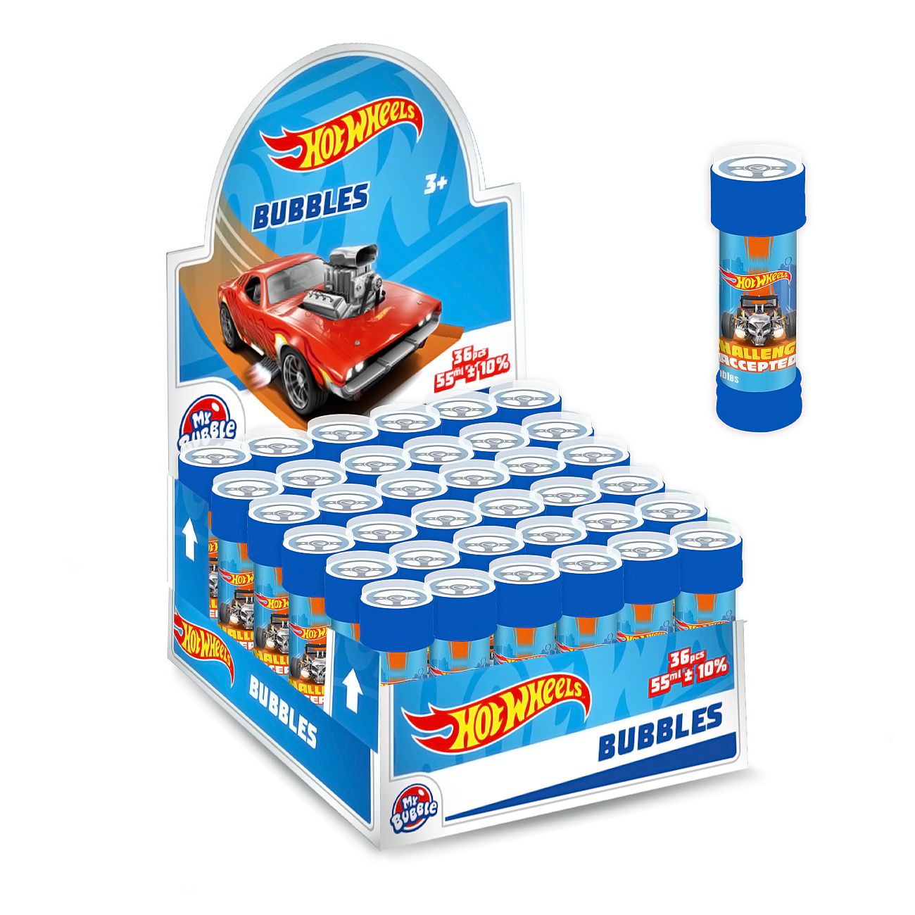 Puhalica balončica Hot Wheels - cover