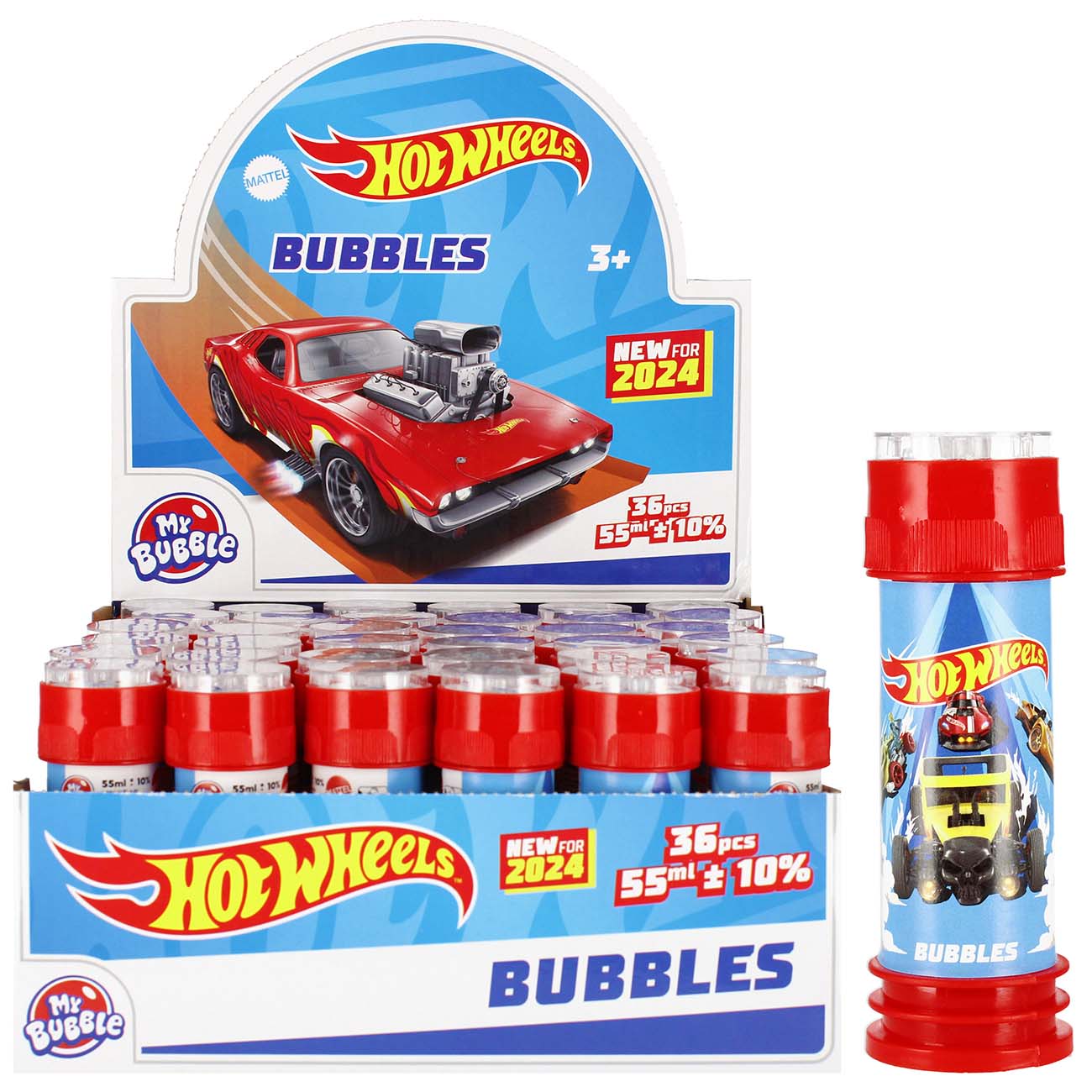 Puhalica balončića Hot Wheels 55ml - cover