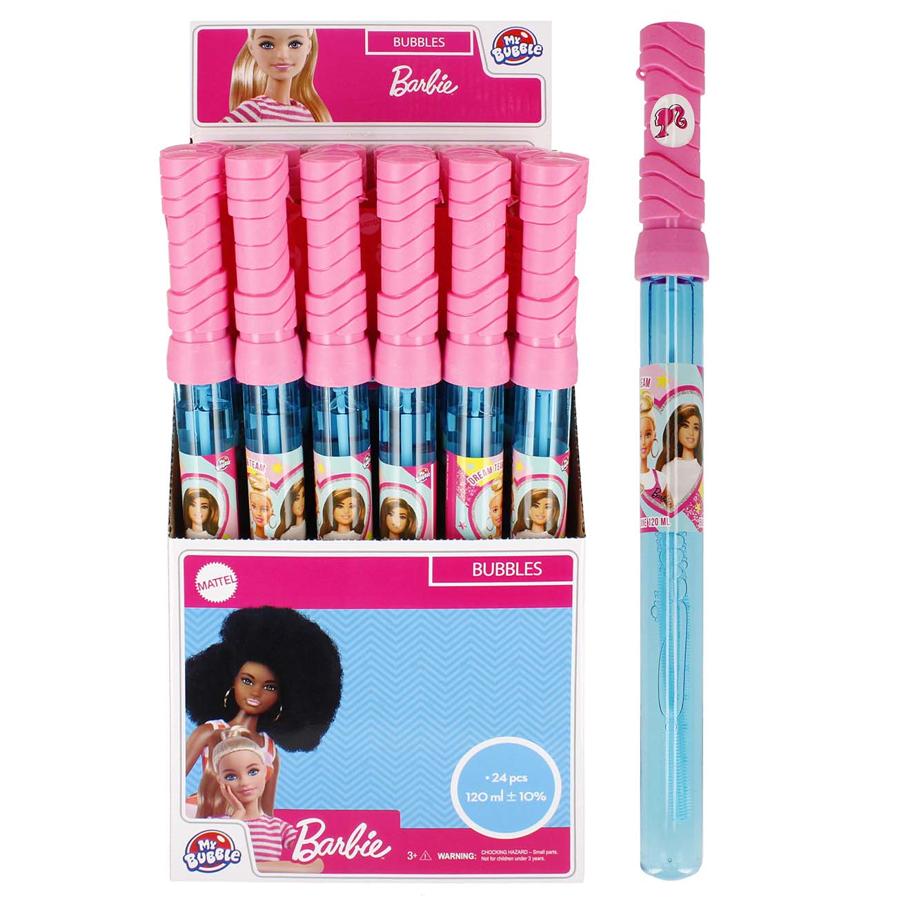Štapić puhalica balončića Barbie 120ml - cover